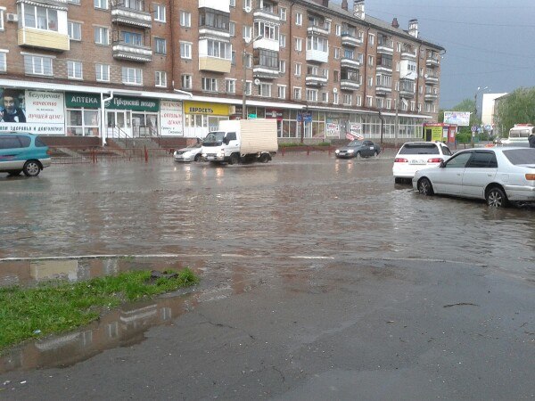 потоп на ул. Ткацкой