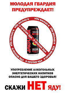 На Алтае молодые парламентарии поддержали инициативу о запрете реализации алкогольных энергетических напитков