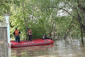 Наводнение на Алтае: опасные уровни воды сохраняются в Усть-Пристанском районе и Барнауле