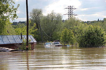 Наводнение на Алтае: в течение дня из Затона вывезено 736 человек