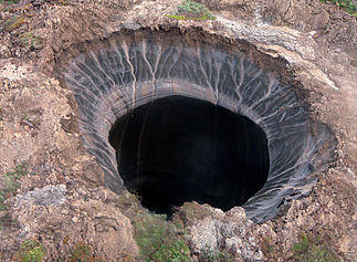 В Сибири нашли третью загадочную дыру в земле