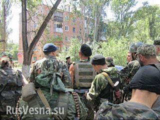 В Шахтерске подразделение украинской армии решило сдаться, но было атаковано своими