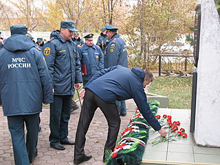 В Барнауле прошел день памяти пожарных, погибших на боевом посту 