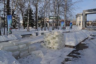Царевна-лебедь, Баба Яга и кот Матроскин появятся в снежном городке Барнаула