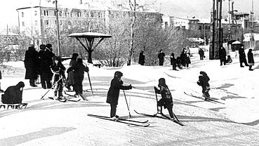 От Хрущева к Брежневу: зимний Барнаул 60-х годов XX века