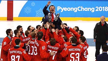 Глава Республики Алтай обрадовался победе сборной России по хоккею 