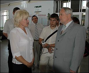 20 июня 2006 г. Барнаул   Посещение мэром барнаульских вокзалов