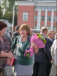 14 сентябрь 2012 г., Барнаул   Открытие памятника «Переселенцам на Алтай от благодарных потомков»
