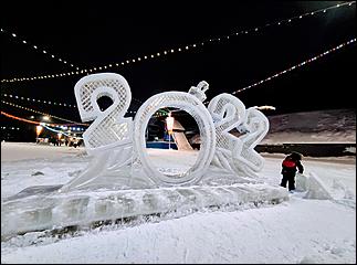 30 декабря 2021 г., Барнаул. Екатерина Смолихина   Новогодний Барнаул - 2022
