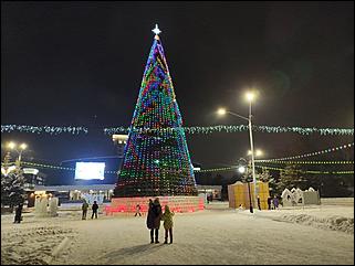 30 декабря 2021 г., Барнаул. Екатерина Смолихина   Новогодний Барнаул - 2022