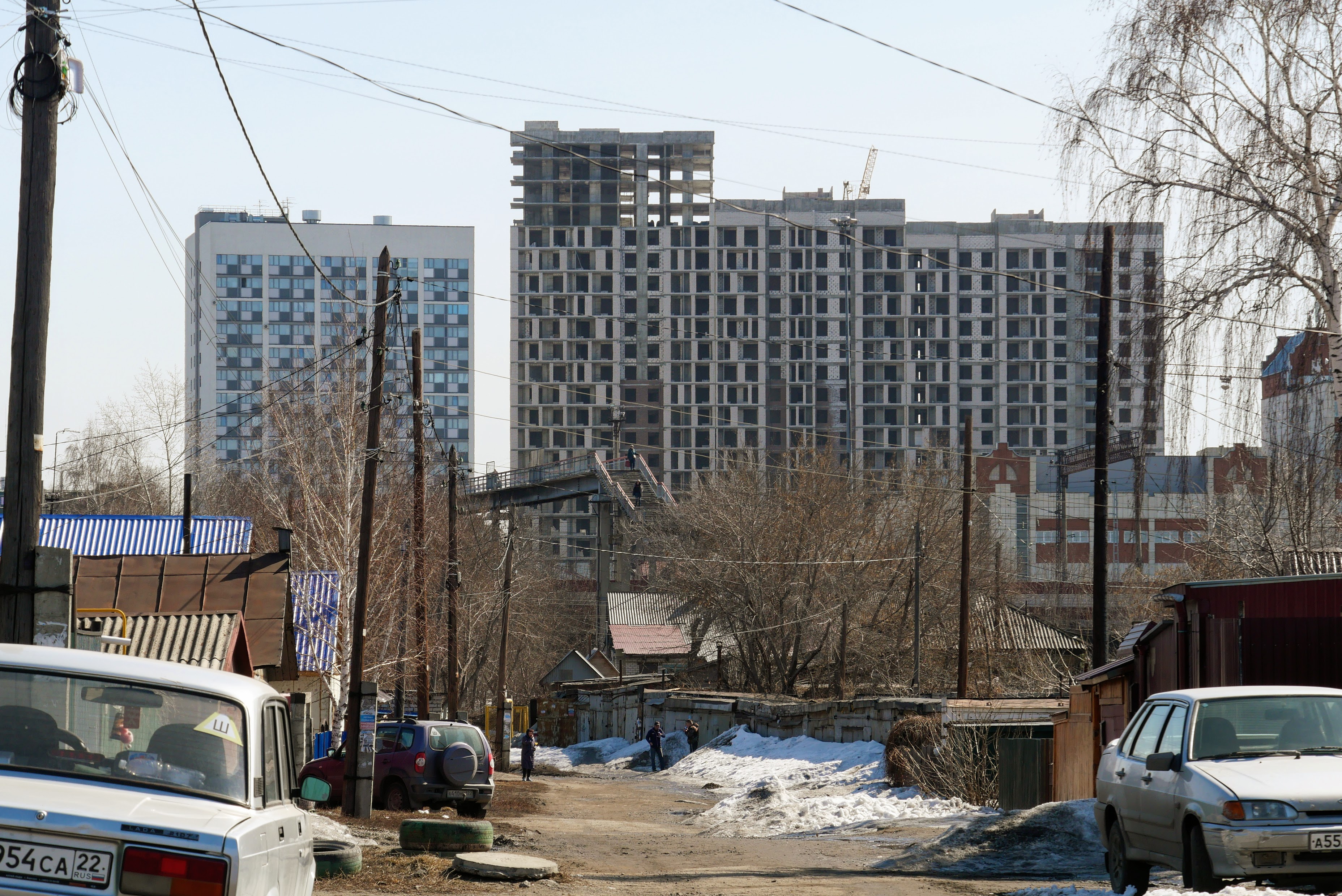 Весна на Заречной улице в Барнауле. Солнечная и пушистая фотоподборка