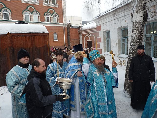 Православная Церковь Барнаул внутри