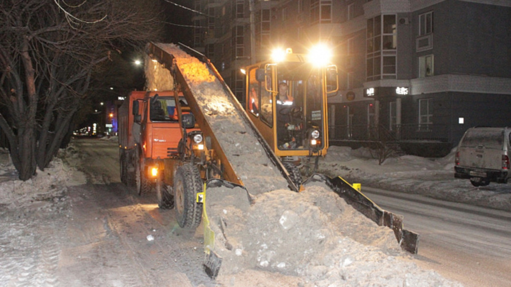 Еженедельный план-график уборки снега в Барнауле будут публиковать на сайте мэрии