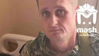 Военный врач Владимир / Кадр из видео / Mash на Донбассе