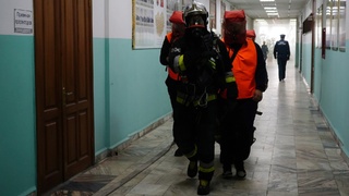 Пожарные учения / Фото: ГУ МЧС России по Алтайскому краю