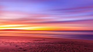 Закат у моря / Фото: unsplash.com