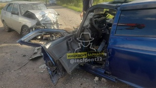 ДТП в Мамонтовском районе / Фото: "Инцидент Барнаул"