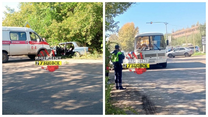 Место ДТП / Фото: "Инцидент Рубцовск"