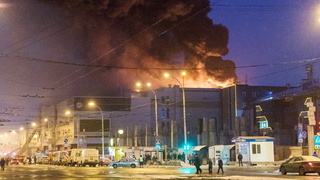 Пожар в "Зимней вишне" / Фото: Данил Айкин / ТАСС