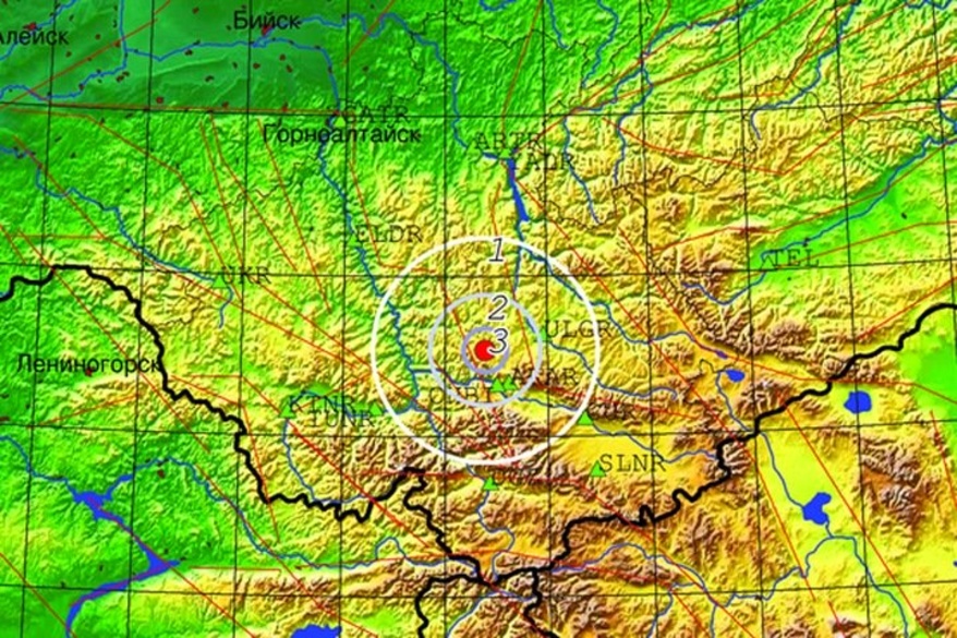 Карта бай тайгинского кожууна