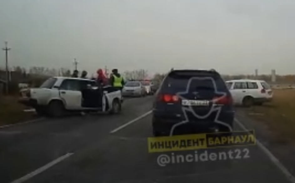 Авария на павловском тракте барнаул сегодня фото