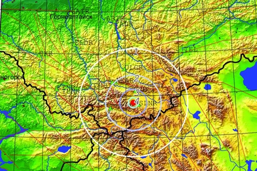 Землетрясение в алтайском крае