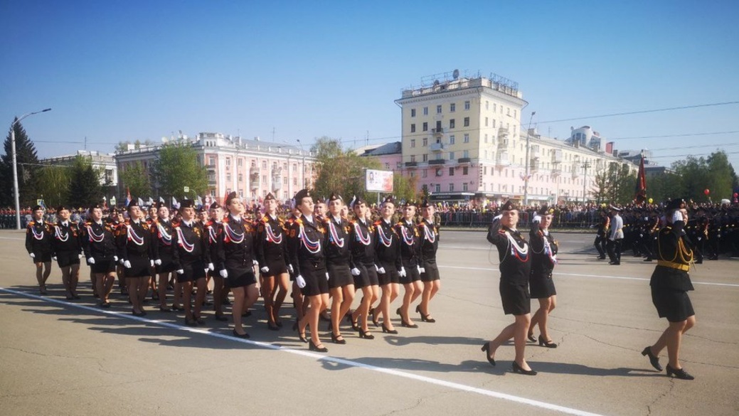 Фото с дня победы в барнауле