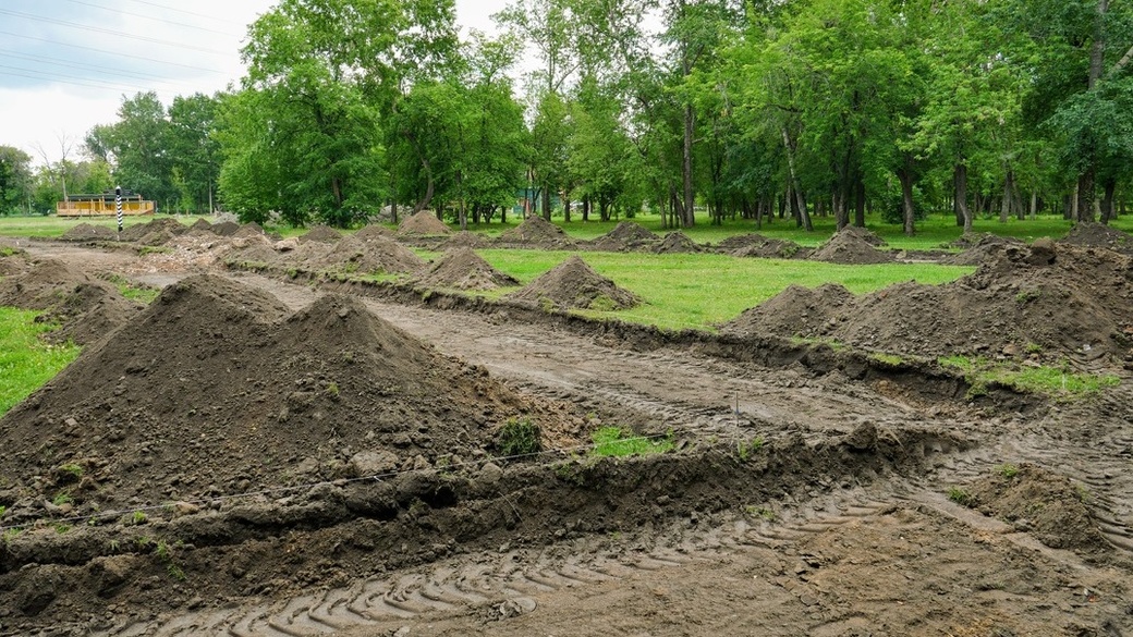 План изумрудного парка в барнауле