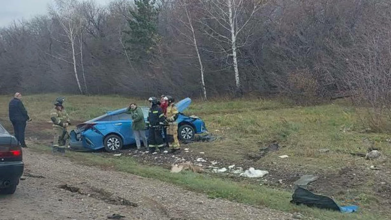 Женщина пострадала в жестком ДТП под Барнаулом