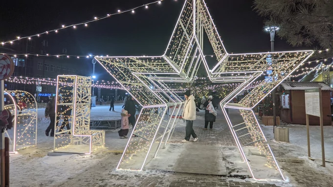 Новогодний Барнаул – 2025 / Фото: amic.ru