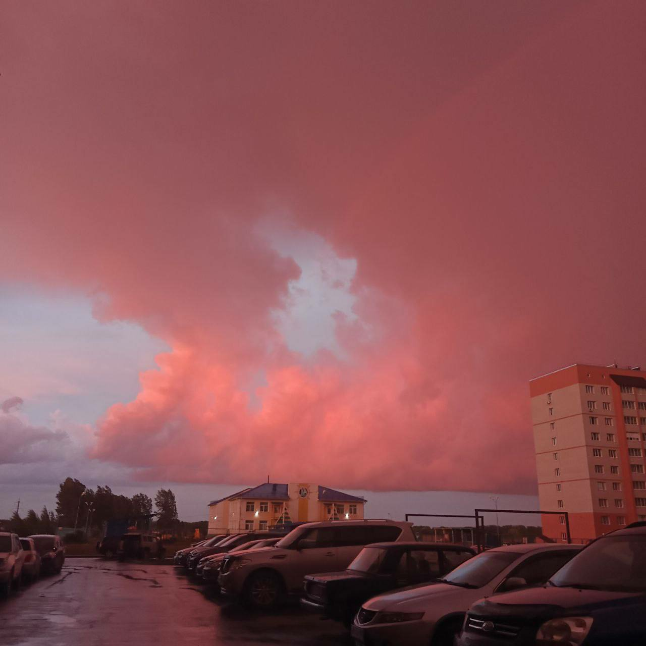 Фото заката небо