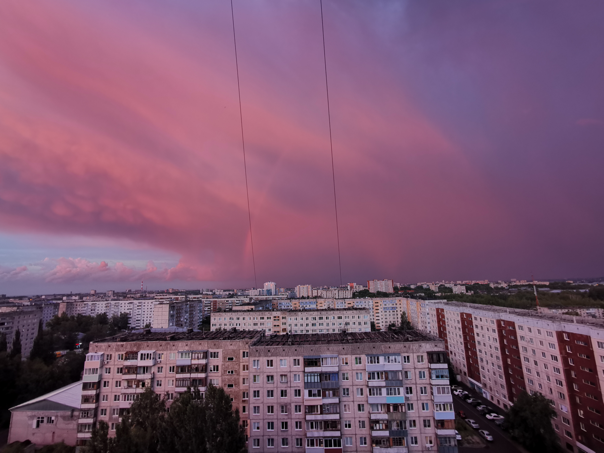 Фото заката небо