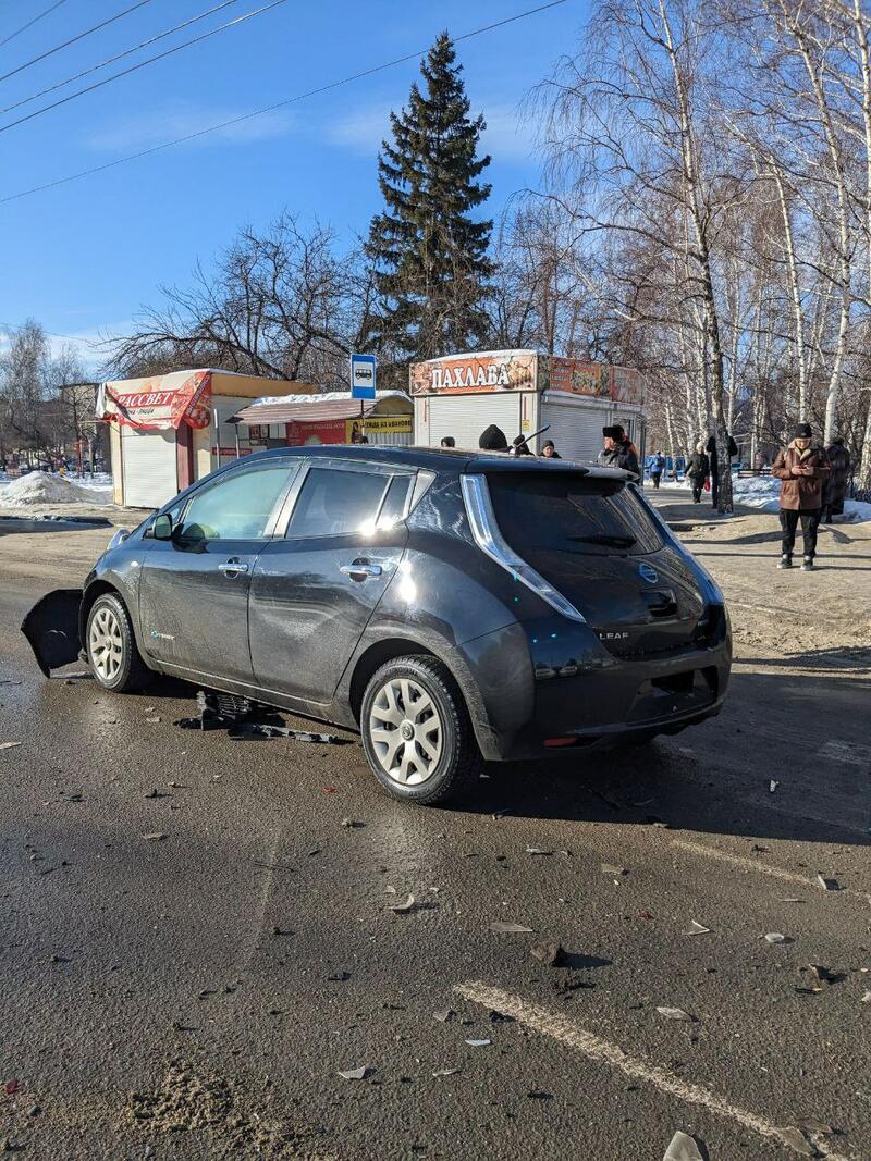 Авария произошла на пересечении Малахова и Юрина в Барнауле