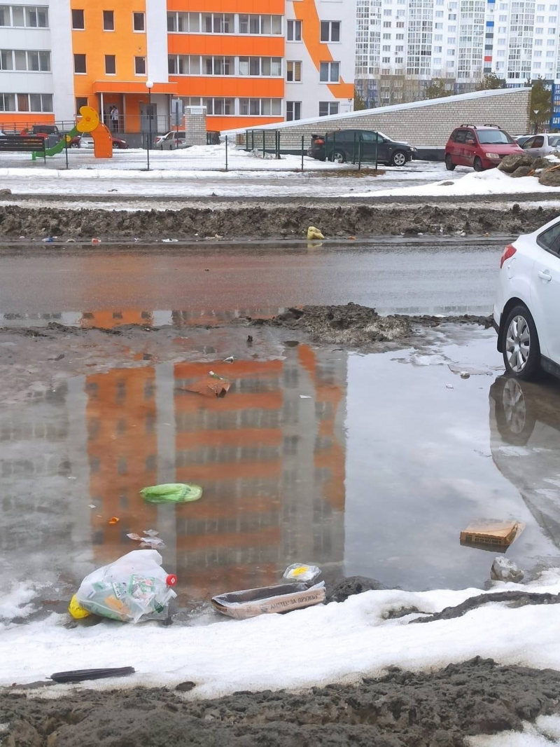 Барнаулец пожаловался на заваленные мусором районы новостроек