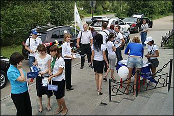 13 июля 2012г. Алтайский край   Автоцентра АНТ, официальный дилера Hyundai провели Автопробег по городам и селам в Алтайском крае 