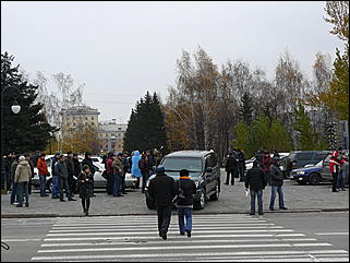 24 октября 2009 г., Барнаул   Всероссийская акция протеста автомобилистов