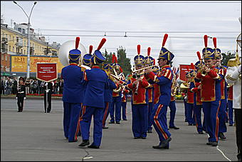 4 сентября 2010 г., Барнаул   Барнаулу 280: плац-парад духовых оркестров Сибири