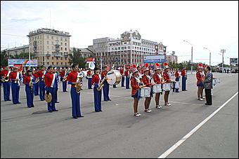 4 сентября 2010 г., Барнаул   Барнаулу 280: плац-парад духовых оркестров Сибири