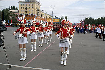 4 сентября 2010 г., Барнаул   Барнаулу 280: плац-парад духовых оркестров Сибири