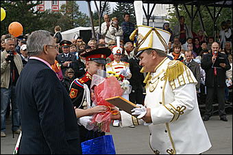 4 сентября 2010 г., Барнаул   Барнаулу 280: плац-парад духовых оркестров Сибири