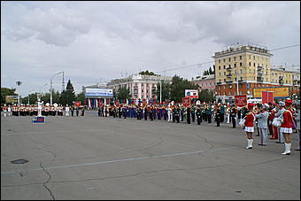 4 сентября 2010 г., Барнаул   Барнаулу 280: плац-парад духовых оркестров Сибири