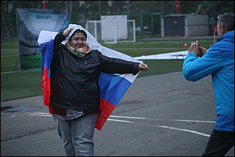 14 июня 2018 г., Барнаул. Екатерина Смолихина   Вперед, Россия: фоторепортаж с барнаульской фан-зоны ЧМ по футболу