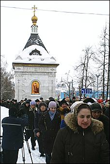 25 января 2009 г., Барнаул   Крестный ход, в честь Дня святой Татианы, в Барнауле