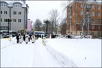 25 января 2009 г., Барнаул   Крестный ход, в честь Дня святой Татианы, в Барнауле