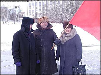    Митинг в честь годовщины смерти В.И. Ленина