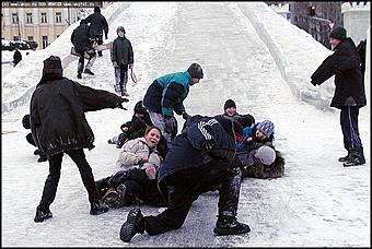    Предновогодние гуляния