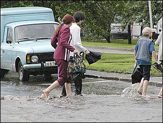    Ливень в Барнауле