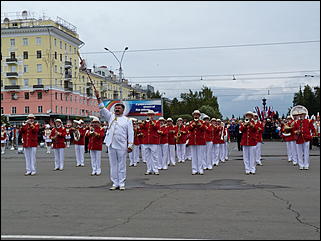 15 сентябрь 2012 г., Барнаул   Парад духовых оркестров