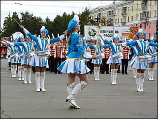 15 сентябрь 2012 г., Барнаул   Парад духовых оркестров