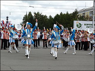 15 сентябрь 2012 г., Барнаул   Парад духовых оркестров